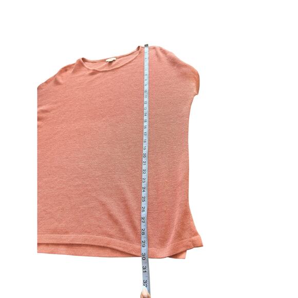 J. Jill Pure Jill Sweater Pink Cable Knit Soft Cozy Scoop Neck‎ Casual Large - Picture 10 of 12